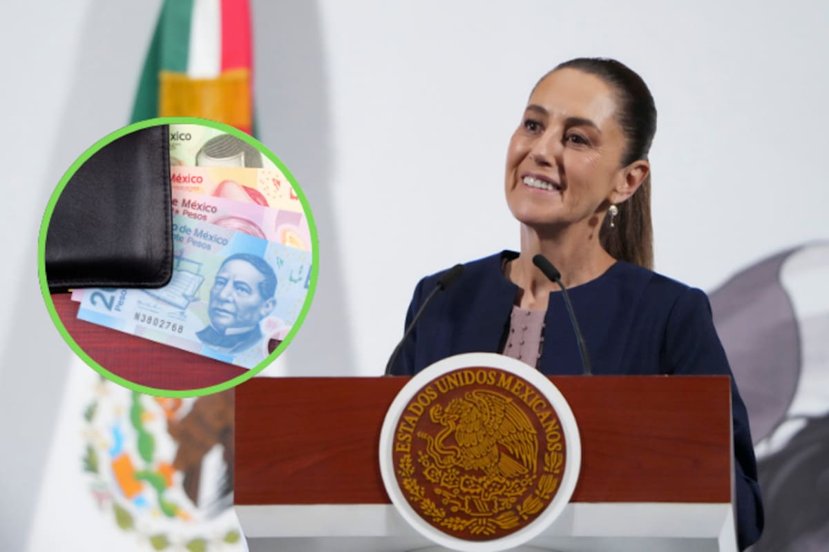 Claudia Sheinbaum prevé aumento de 12% al salario mínimo para 2026