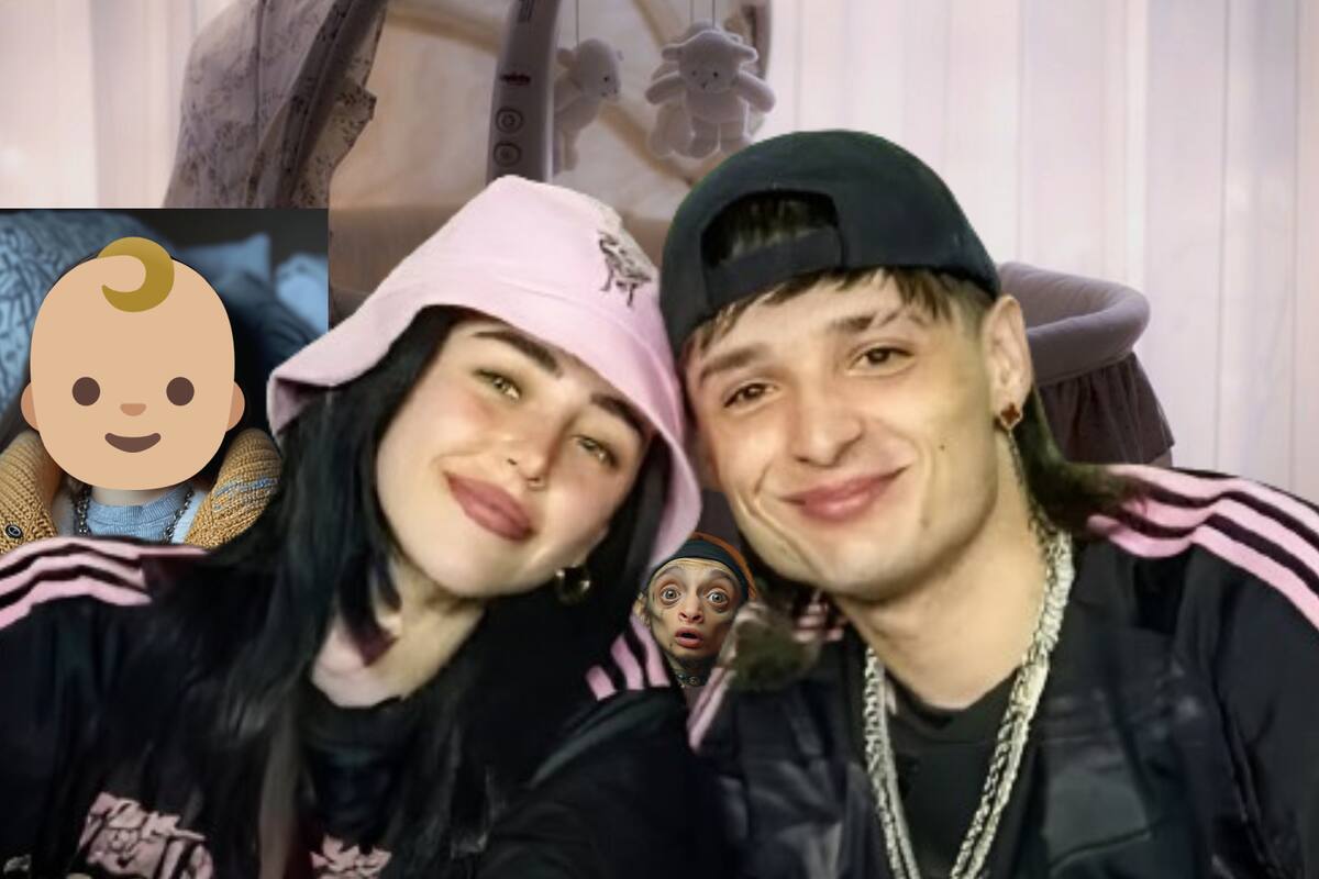 Así sería el hijo de Peso Pluma y Nicki Nicole, según la IA