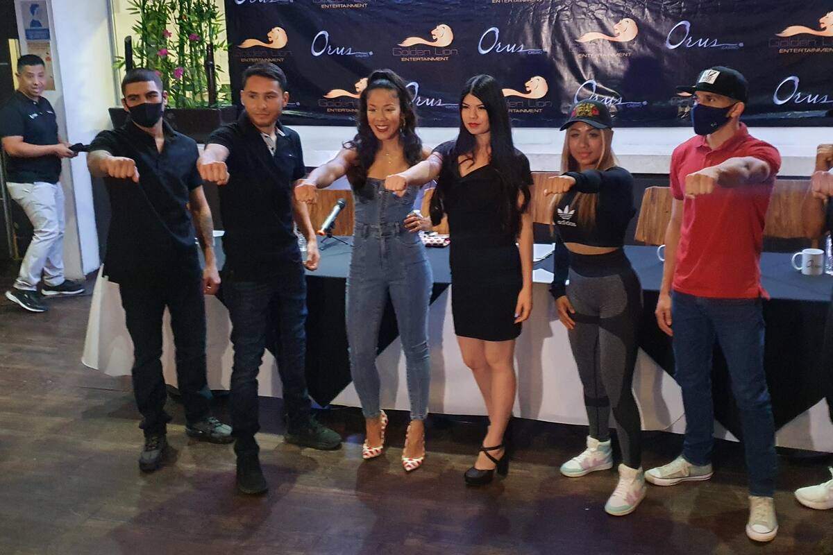 Gladiadores de la función "Miércoles de Boxeo" están listos para la guerra