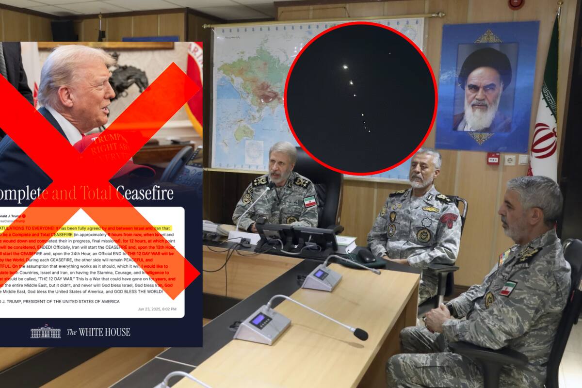 Irán niega acuerdo de ALTO al fuego que Trump anunció, según CNN