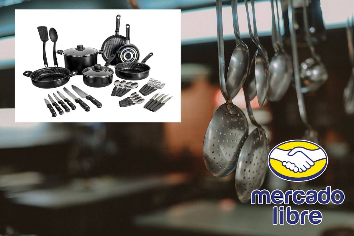 Mercado Libre remata batería de cocina Ekco de 32 piezas con un descuento de 55%; se vende en menos de 2,000 pesos