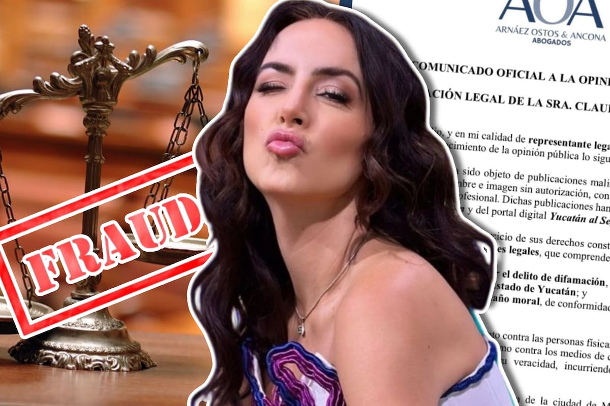 Claudia Lizaldi, presentadora de ‘MasterChef’, podría tomar acciones legales tras ser acusada de escapar de Mérida por fraude