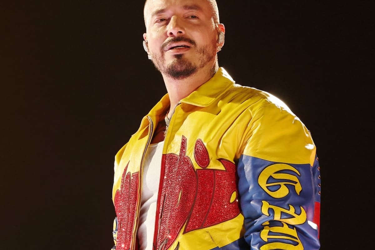 Luce J Balvin diseño de Kiko Baez en Coachella