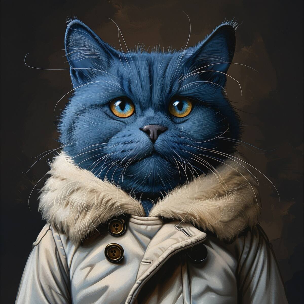 Don Gato de Don gato y su pandilla en versión realista según la Inteligencia Artificial