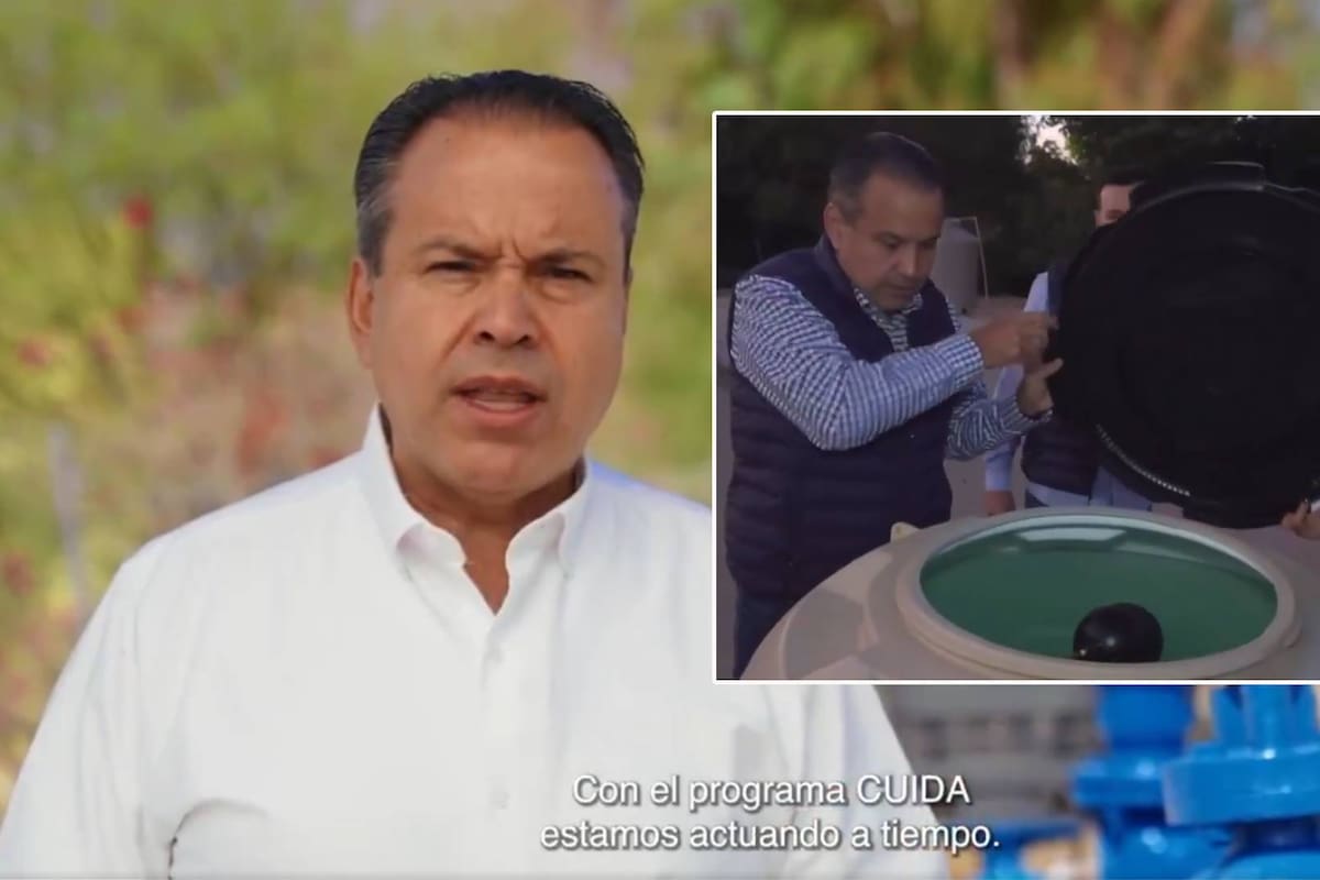 Antonio Astiazarán presenta el programa ‘CUIDA’ ante sequía en Hermosillo