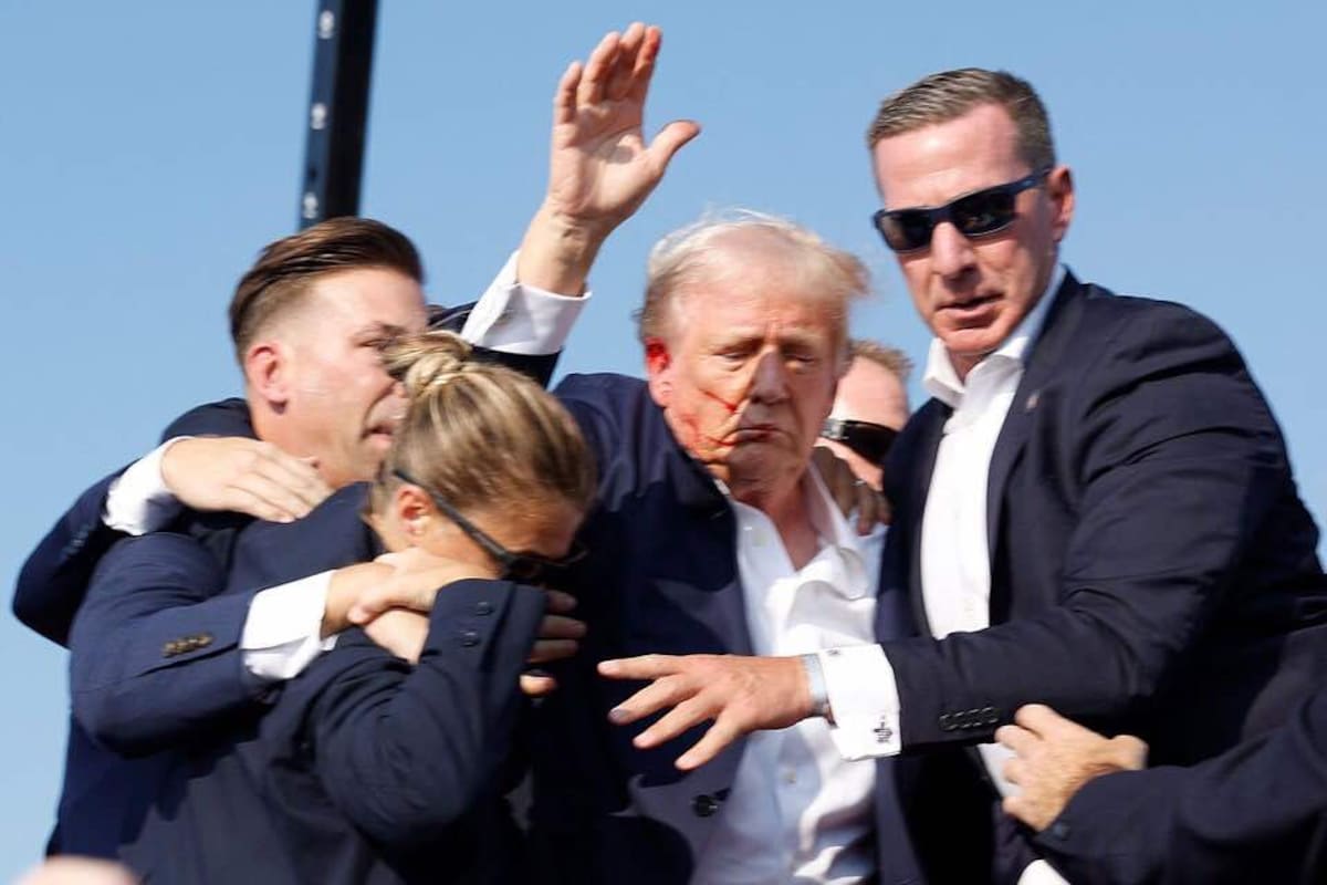 Servicio Secreto de Donald Trump. Foto: Agencia México
