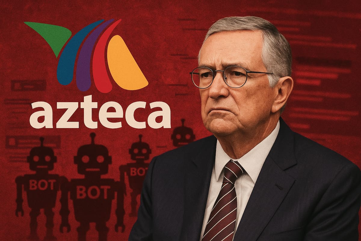 Ricardo Salinas Pliego acusa al Gobierno de intentar arrebatarle TV Azteca con estrategia mediática y bots