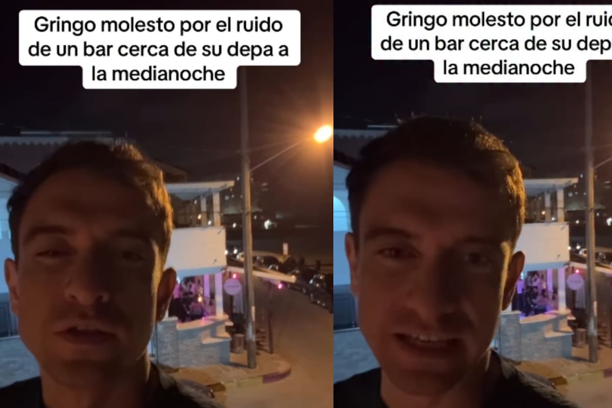 Estadounidense graba cómo el ruido de un bar en México no lo deja dormir y el video se vuelve viral