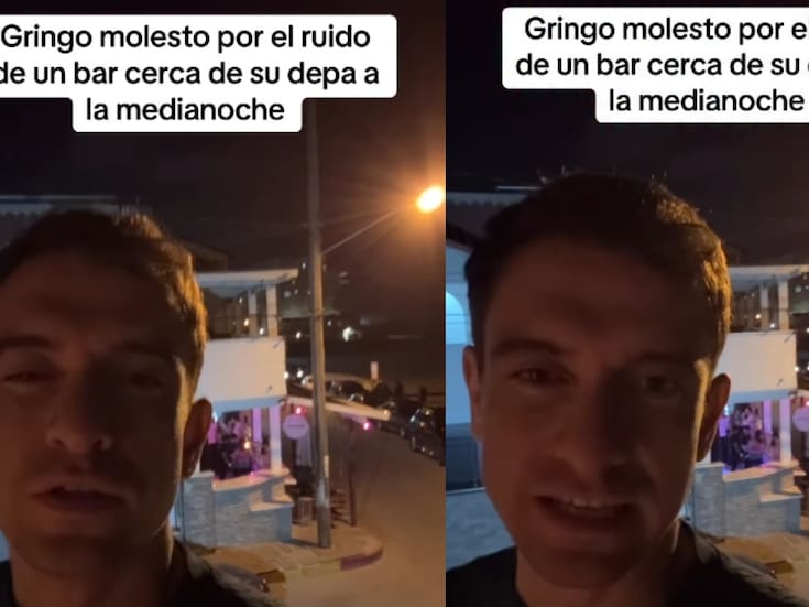 Estadounidense graba cómo el ruido de un bar en México no lo deja dormir y el video se vuelve viral