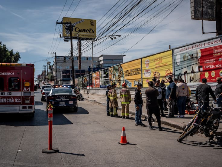 Motociclista resulta lesionado en accidente sobre bulevar Agua Caliente