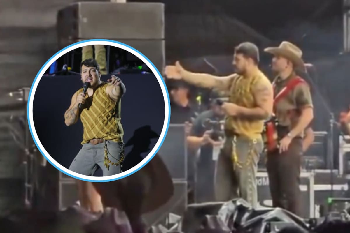 Grupo Frontera detiene su show en La Cura Fest para atender emergencia entre el público (VIDEO)