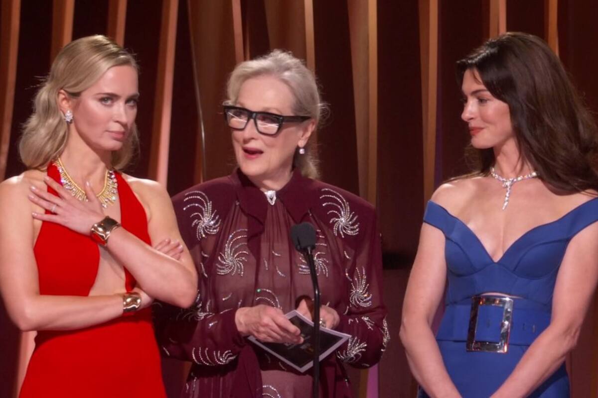 Reunión de ‘El diablo viste a la moda’ en los Premios SAG