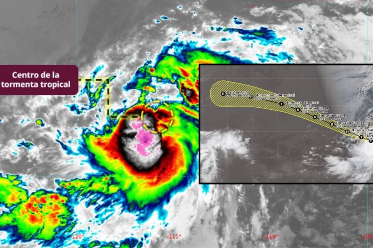 Tormenta tropical ‘Gil’ en el Pacífico podría convertirse en huracán, SMN confirma su desarrollo y advierte lluvias en varios estados de México