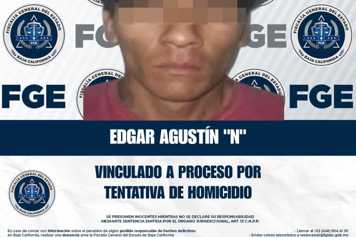 Vinculan a proceso a un hombre por tentativa de homicidio
