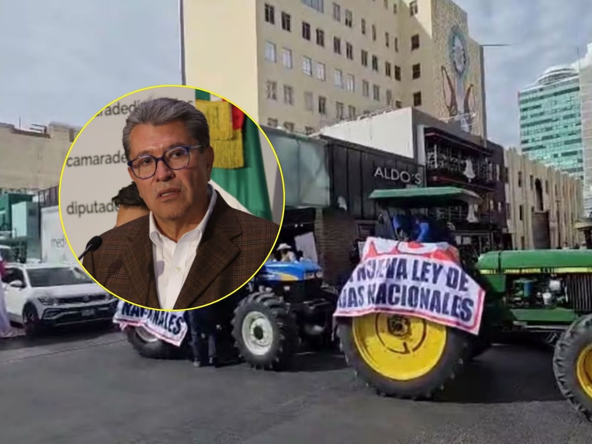 Ajustarán propuesta de Ley de Aguas tras críticas de campesinos y especialistas: Monreal. | Crédito: El Universal/Banco digital GH