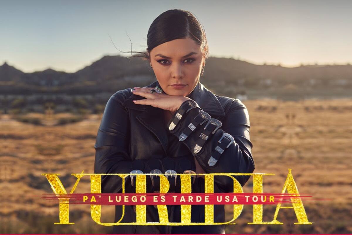 Yuridia de regreso a EUA con gira que se prolongará a 2023