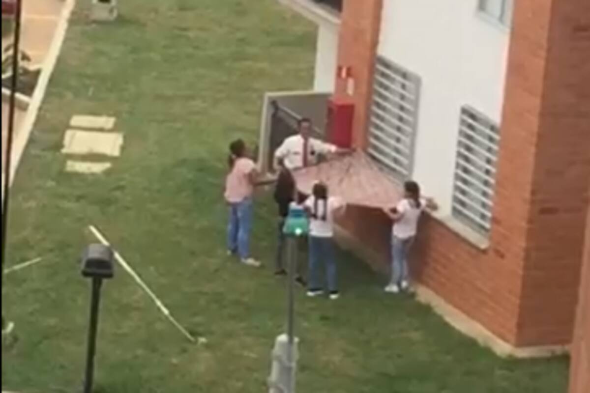 VIDEO: Perro engaña a vecinos que tratan de salvarlo