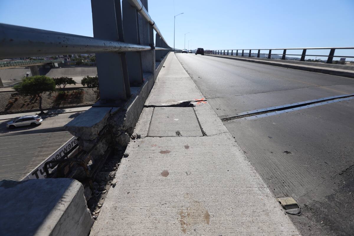 Descubren grietas en puente “El Chaparral” y se solicita peritaje de colegio de Ingenieros