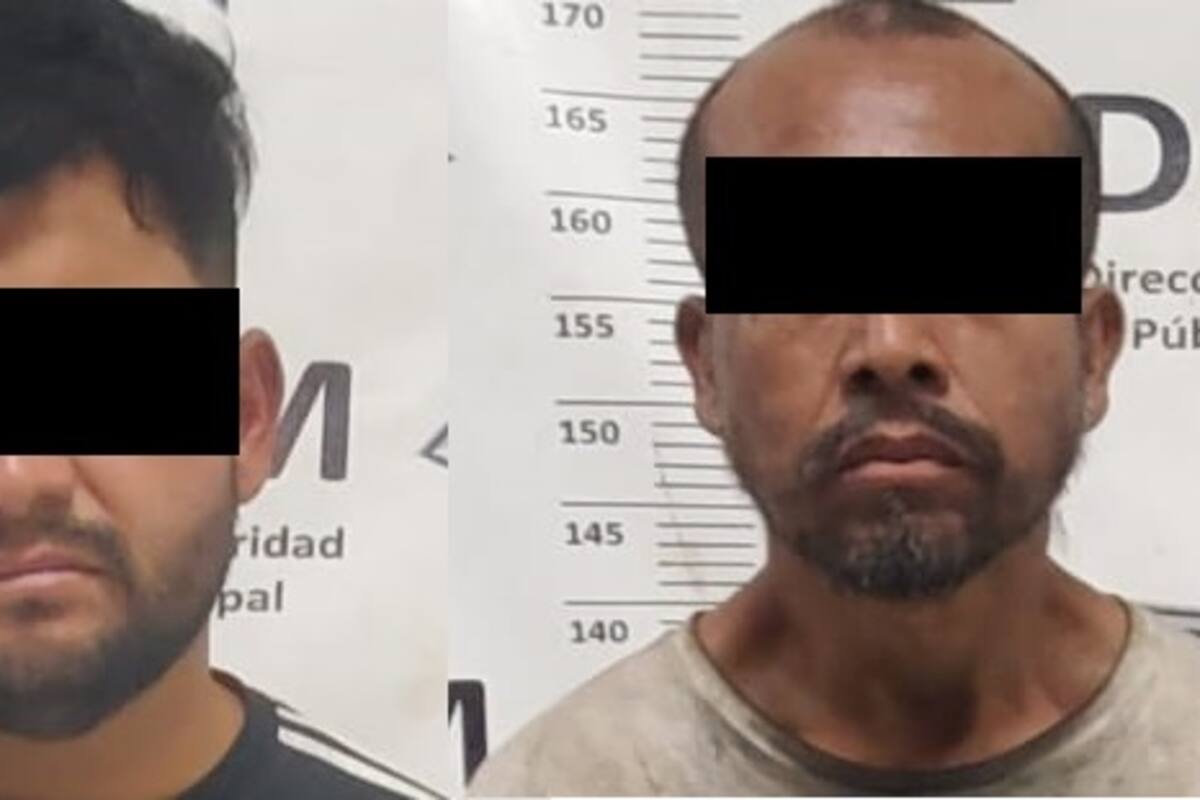 Dos hombres son detenidos por conducir vehículo con reporte de robo