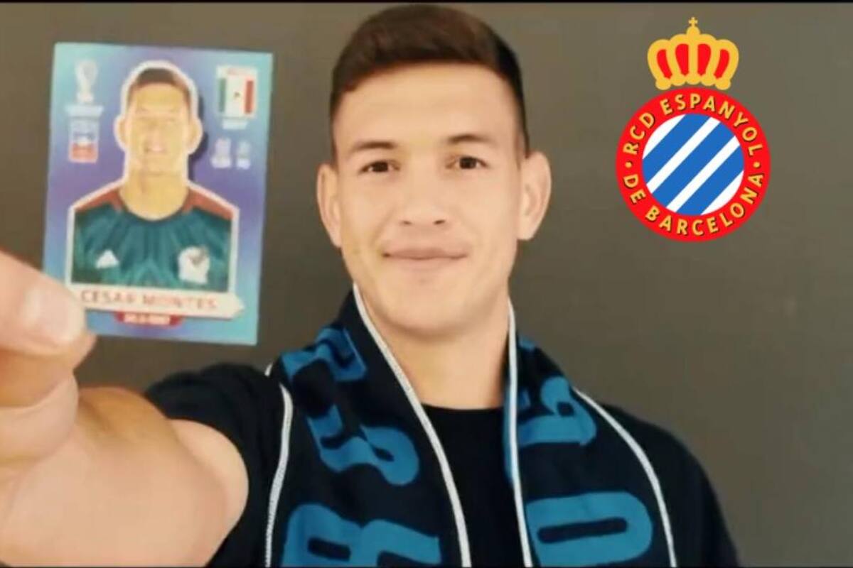 ¡Ya en Europa! El sonorense César Montes es anunciado nuevo futbolista de RCD Espanyol