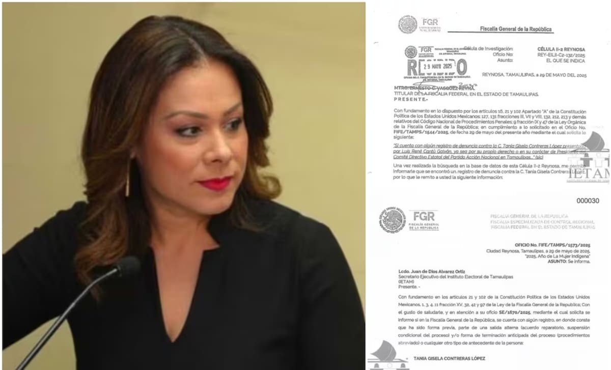 Tania Contreras, presidenta electa del Supremo Tribunal de Justicia de Tamaulipas, aseguró que fueron desestimadas las indagatorias del fiscal Ernesto Vázquez en su contra por presunta relación con el huachicoleo.