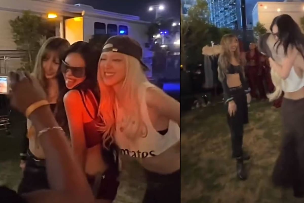 ¡Blackpink en tu área! Jennie, Lisa y Rosé se reúnen en Coachella