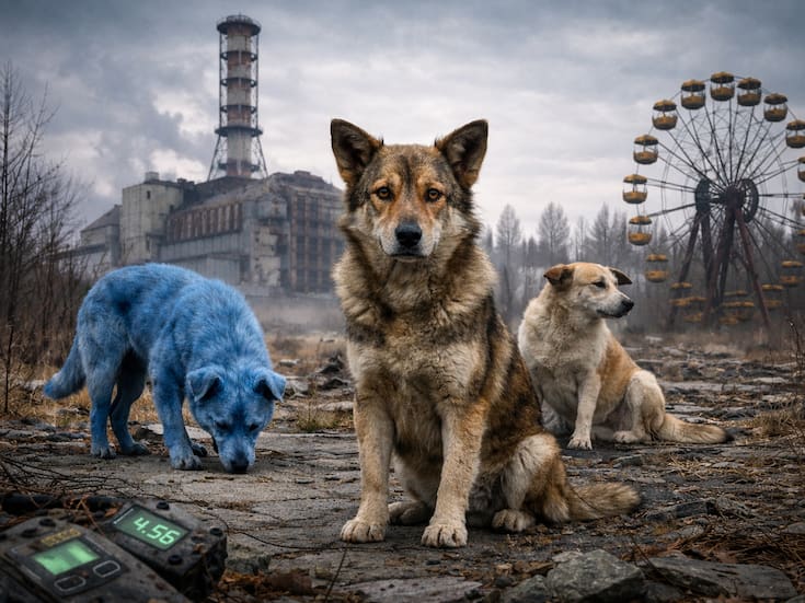 Estudio revela que los perros de Chernobyl no son mutantes: su ADN muestra adaptación genética tras décadas en la zona de exclusión y la radiación