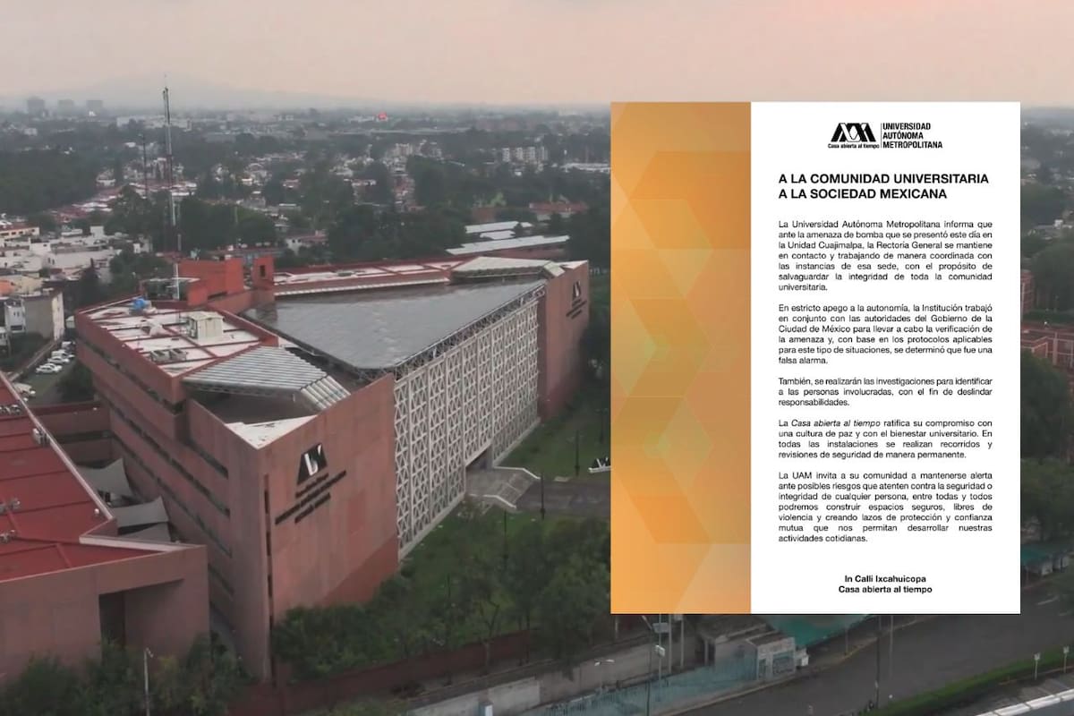 Amenazas de bomba llegan a la UAM: Ola de alertas falsas en universidades públicas
