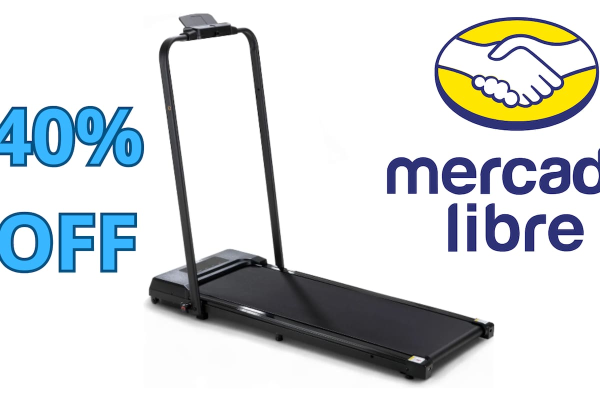 ¡Gran descuento del 40%! Caminadora portátil con control remoto por solo $3,401