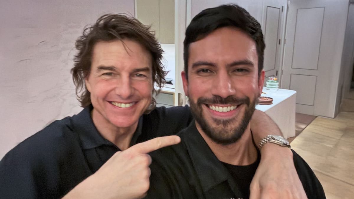 Tom Cruise se declaró fan del chef mexicano Santiago Lastra