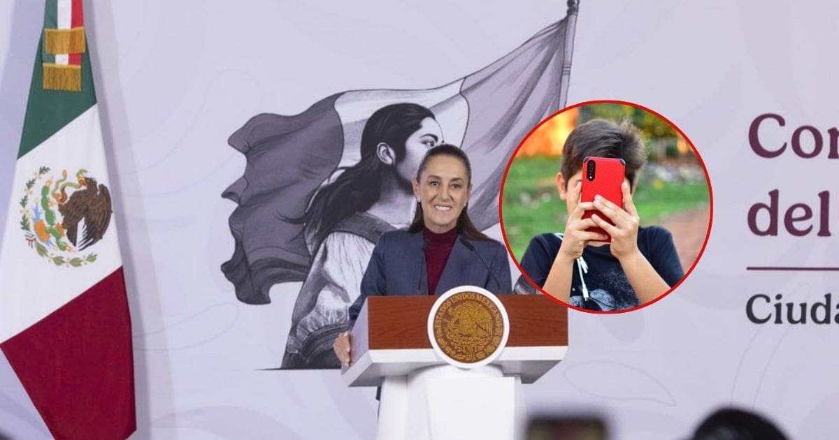 Los científicos que convencieron a Sheinbaum: el celular adelgaza el cerebro de los niños