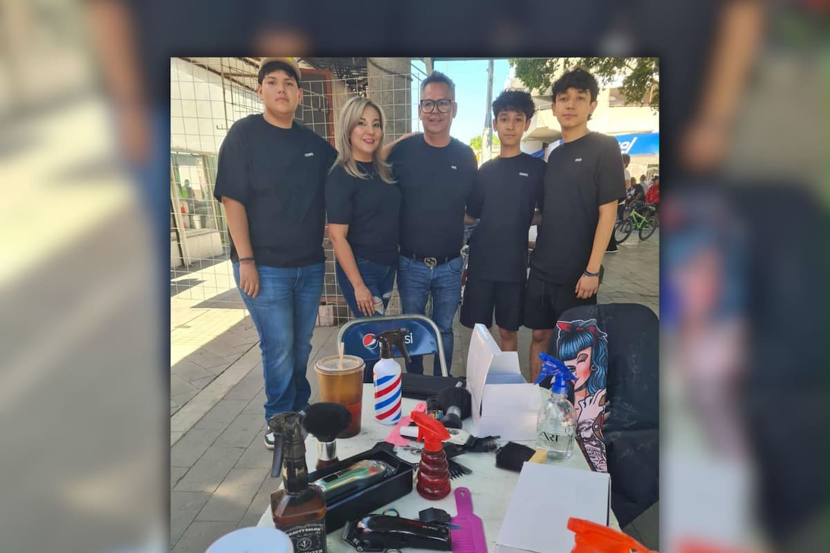 “Guapean” gratis en el andador del mercado