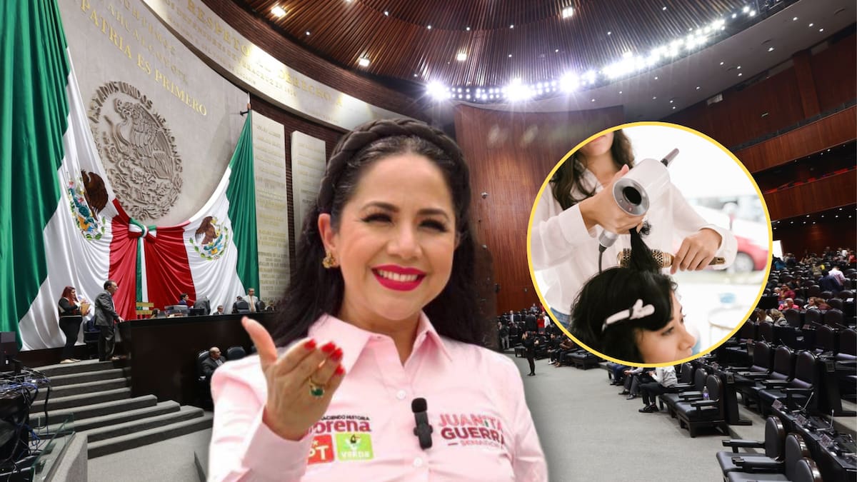 Senadora del Partido Verde defiende la existencia de un salón de belleza dentro del Senado, al asegurar que ella pagó por el servicio y que no se financia con recursos públicos