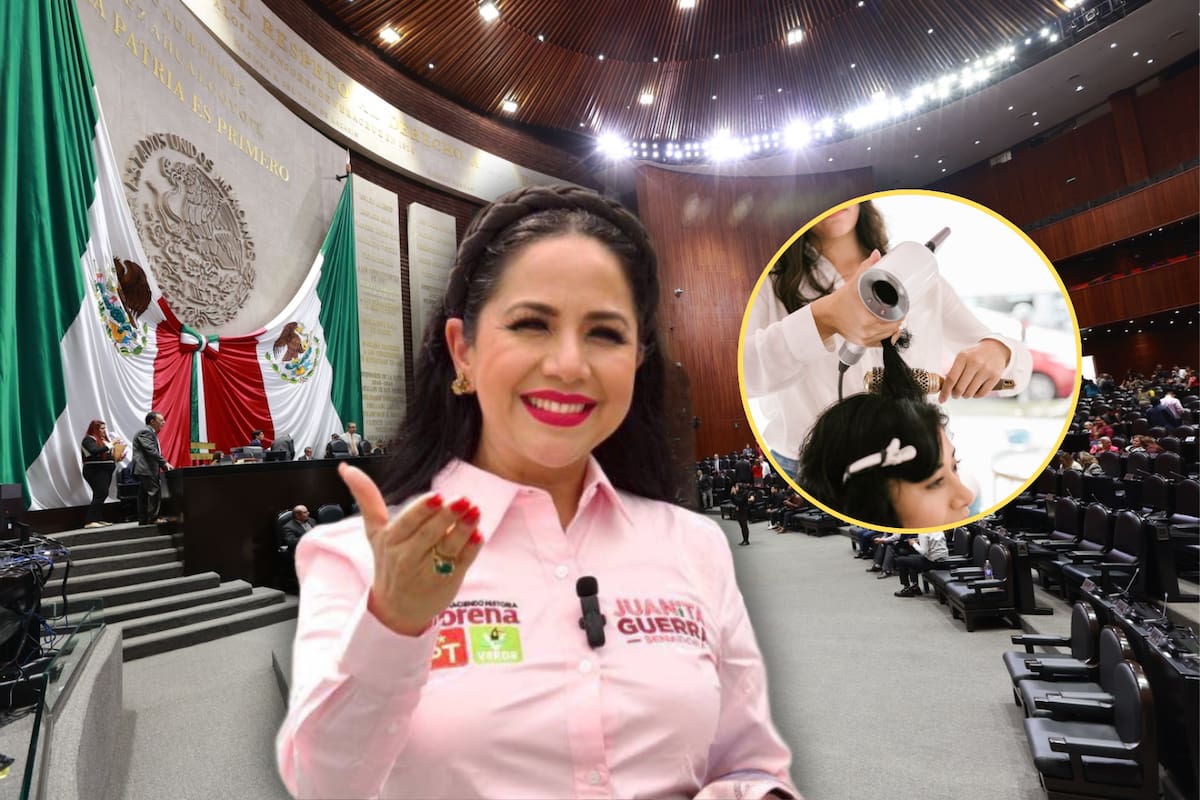 Senadora del Partido Verde defiende la existencia de un salón de belleza dentro del Senado, al asegurar que ella pagó por el servicio y que no se financia con recursos públicos