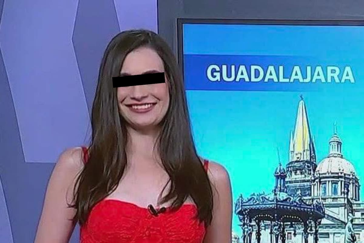 Michelle Zepeda, presentadora de N+ Guadalajara, fue señalada como responsable del choque en el que murió un motociclista