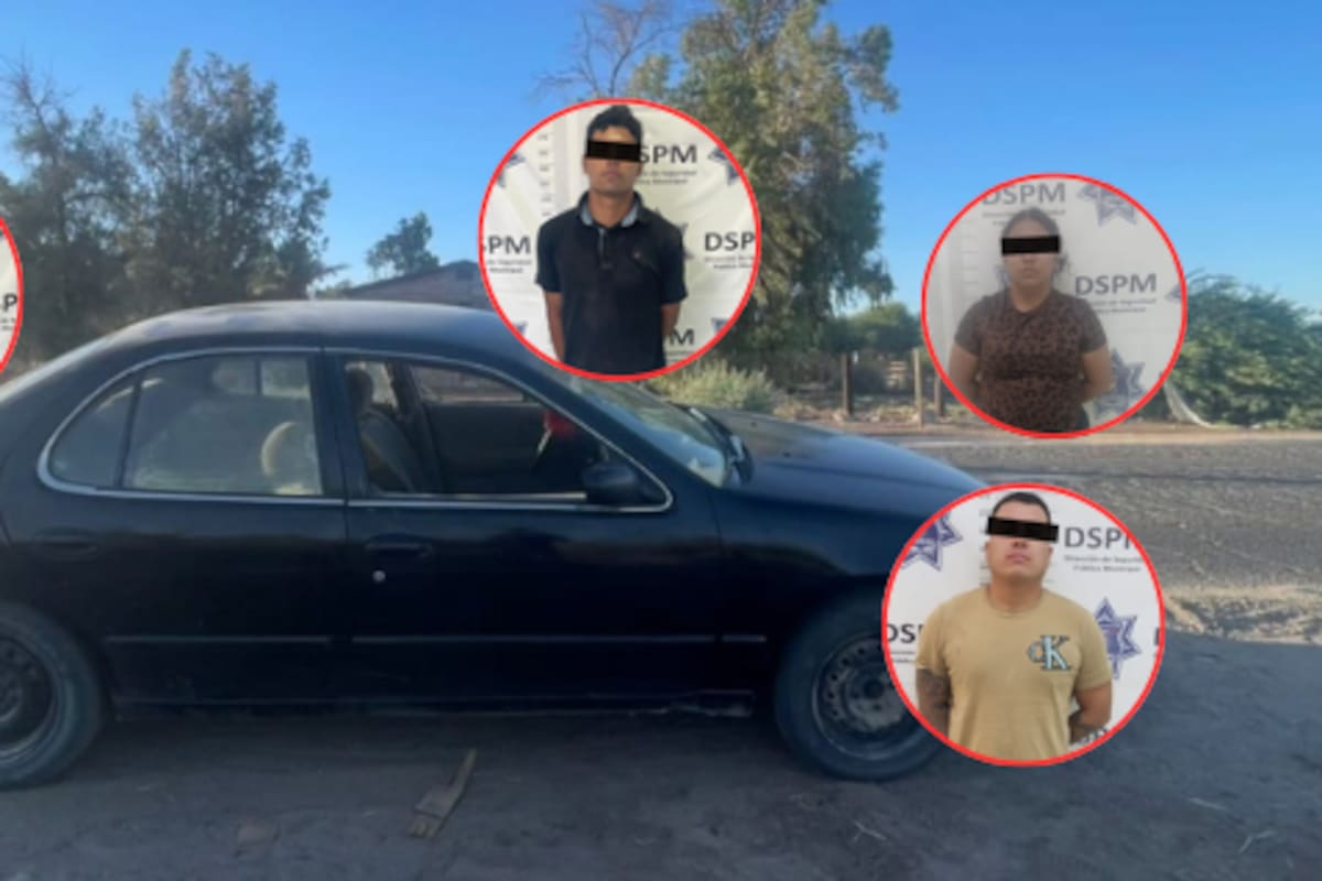 Recuperan tres autos robados y detienen a cuatro personas en distintos operativos en Mexicali
