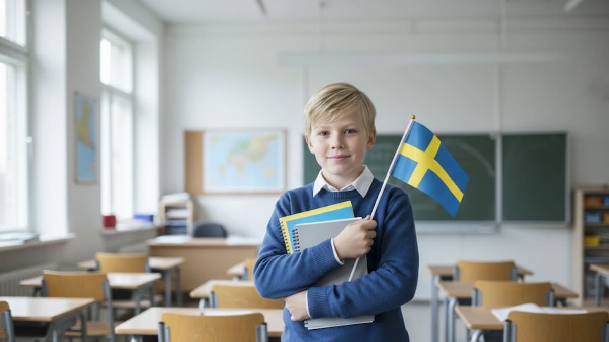 Mientras en México el regreso a clases representa un gasto extra para millones de familias, en Suecia el gobierno entrega libros y útiles escolares sin costo
