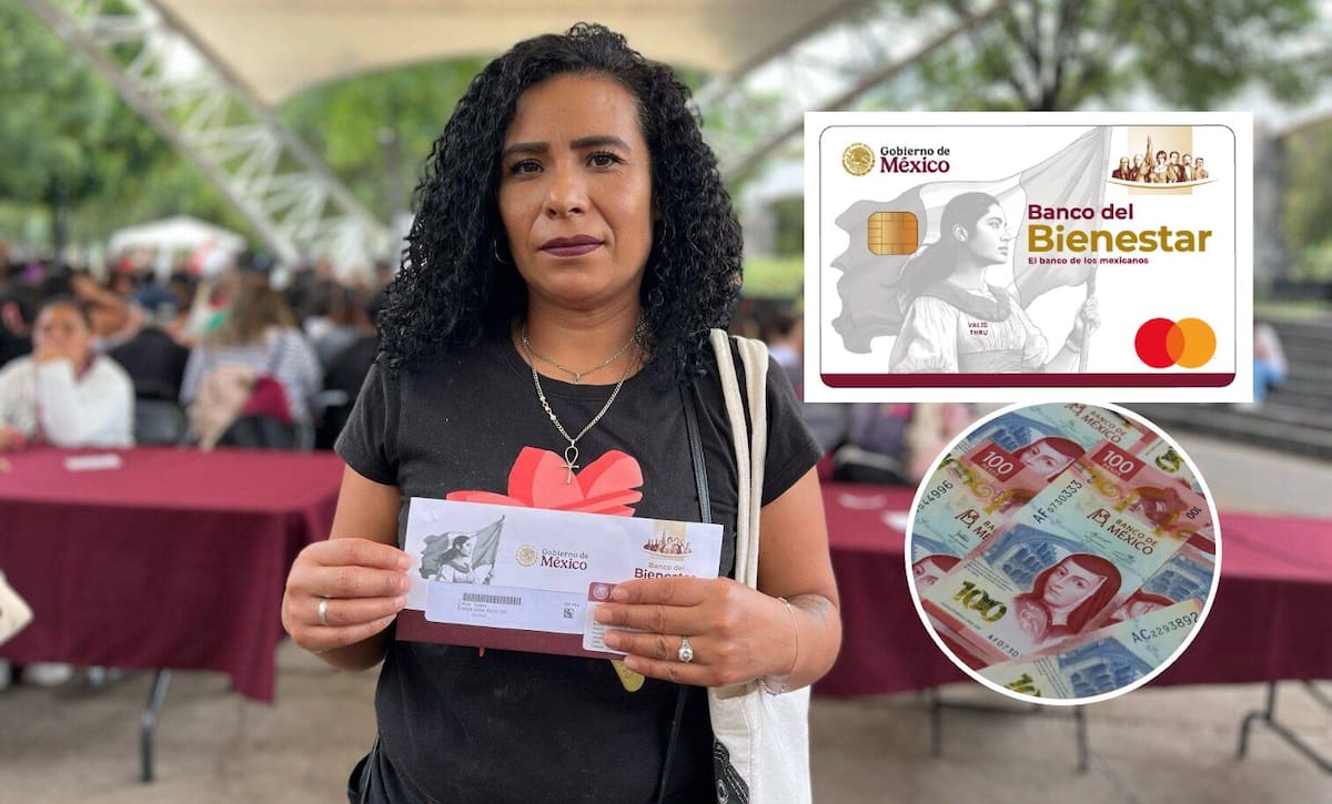 De acuerdo con información oficial, la Beca Rita Cetina entregará el apoyo a los beneficiarios durante el mes de octubre a los alumnos de educación secundaria en adelante. | Foto: Programas del Bienestar/ Canva