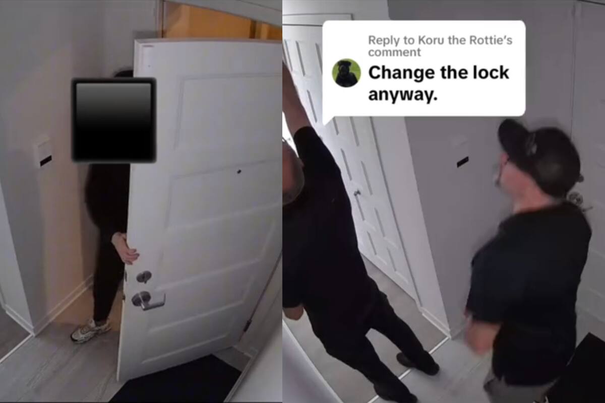 Este es el ATERRADOR caso de Sienna Fortin: la joven que es acosada por el conserje de su edificio en la madrugada