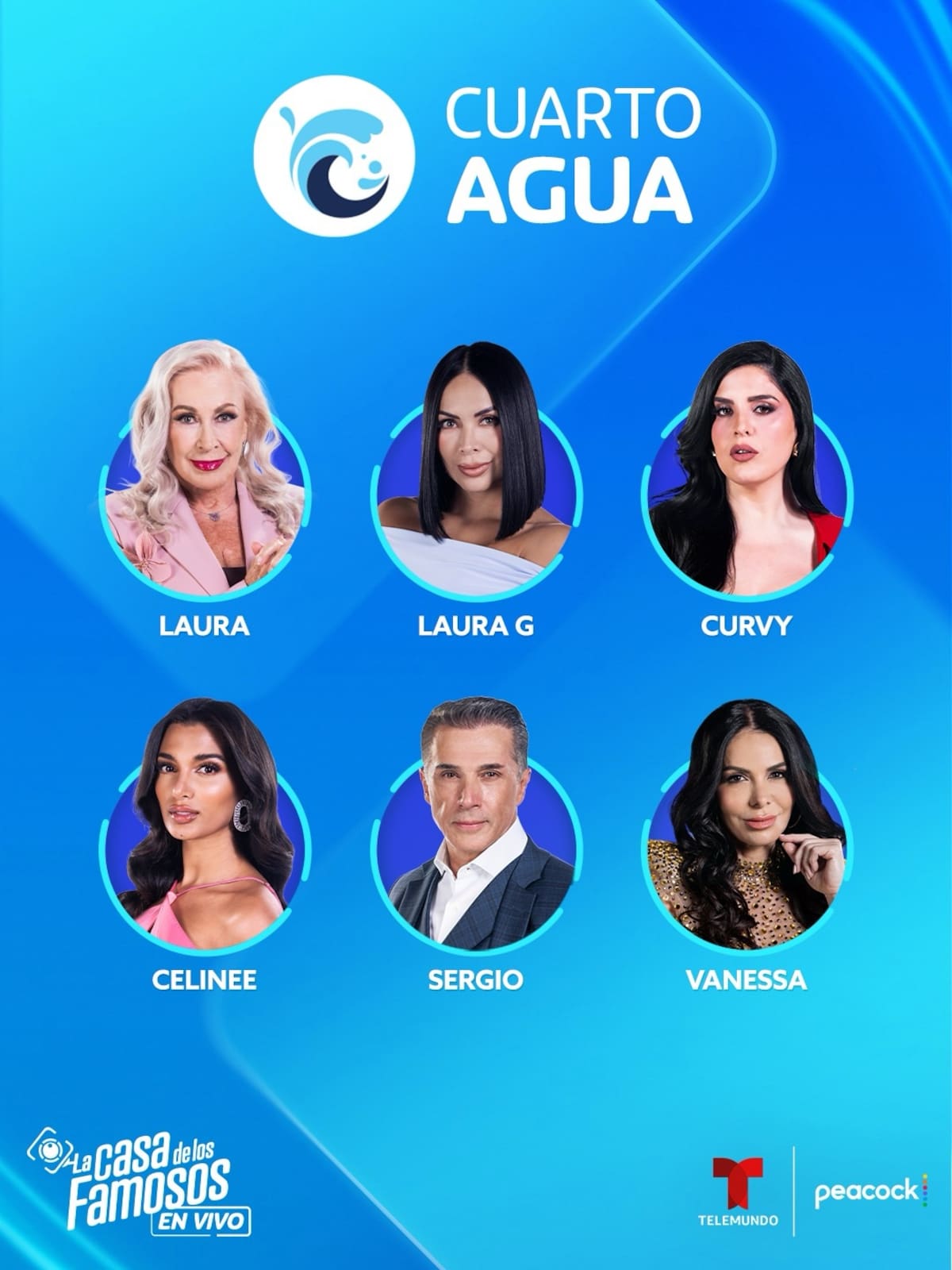 Habitantes del Cuarto Agua de La Casa de los Famosos 6 | Instagram @lacasadelosfamosostlmd