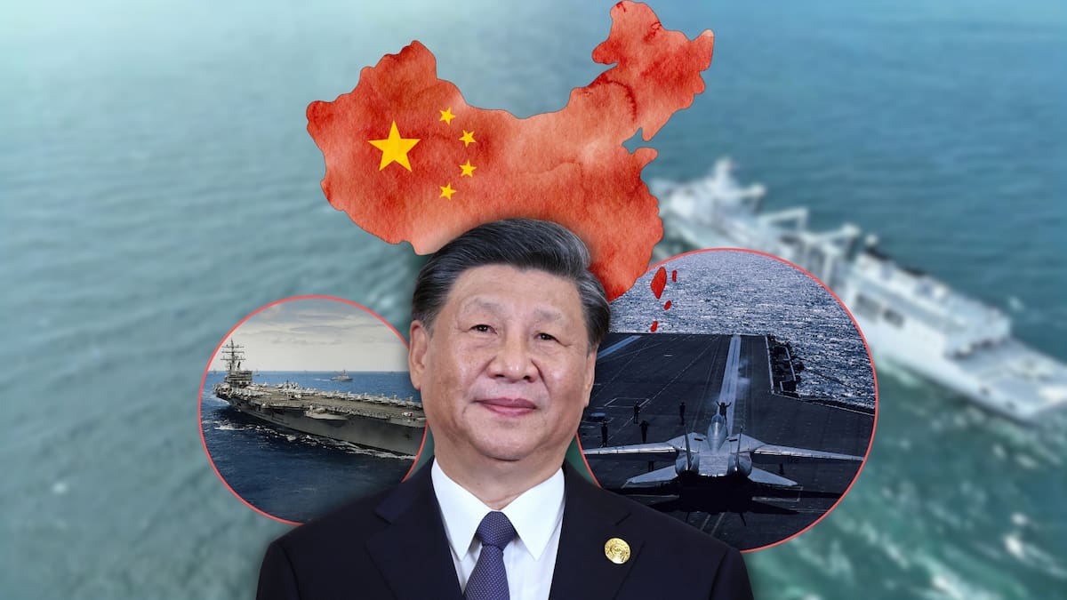China concentra sus dos portaaviones más importantes en el mar Amarillo y activa señales de un ejercicio naval conjunto con impacto regional