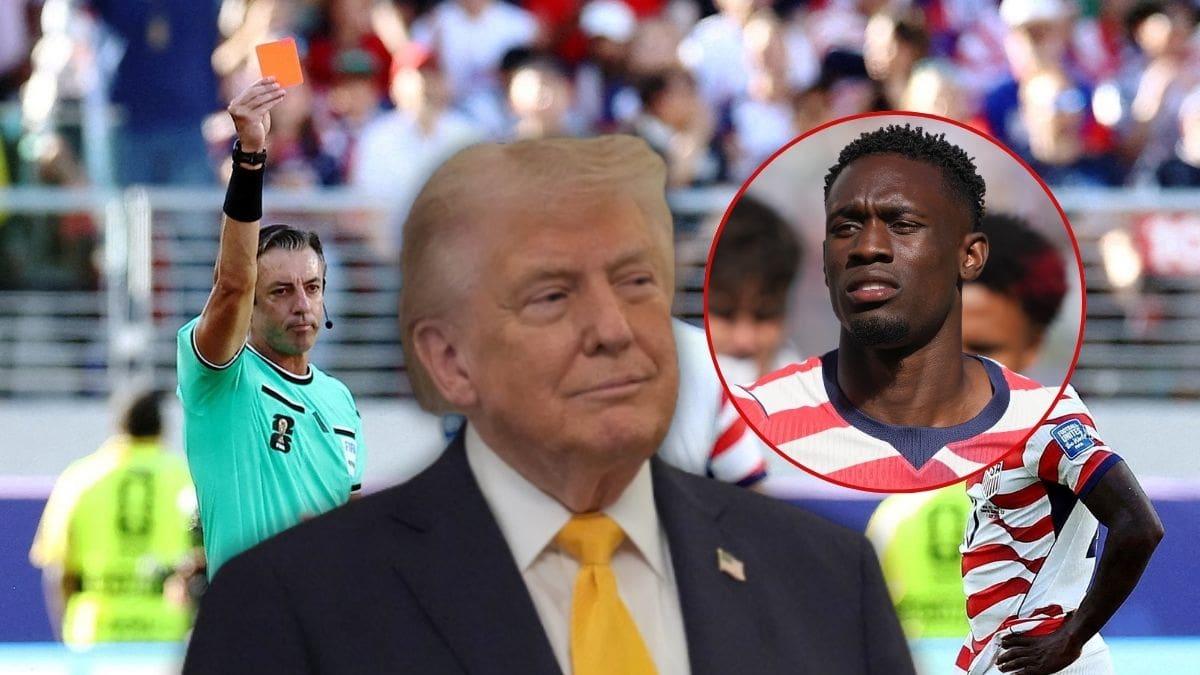 Trump admite que le pidió a Gianni Infantino revisar la tarjeta roja de Balogun; FIFA mantuvo la expulsión, pero suspendió el castigo