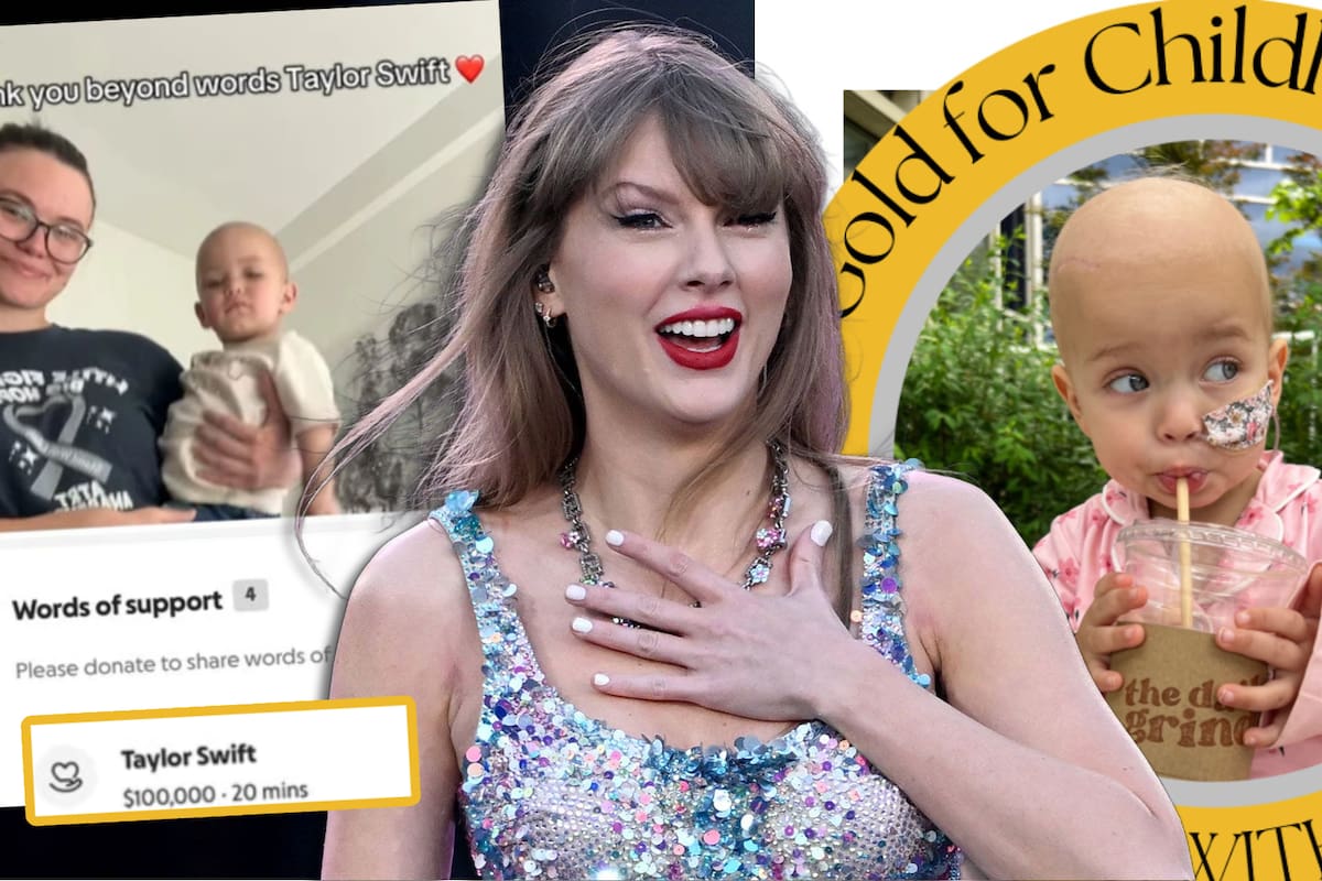 Taylor Swift dona 100,000 dólares a una niña que lucha contra el cáncer; “Taylor es mi amiga”, dice la pequeña fan
