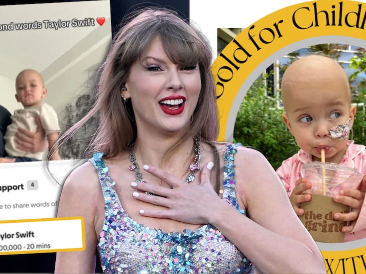 Taylor Swift dona 100,000 dólares a una niña que lucha contra el cáncer; “Taylor es mi amiga”, dice la pequeña fan