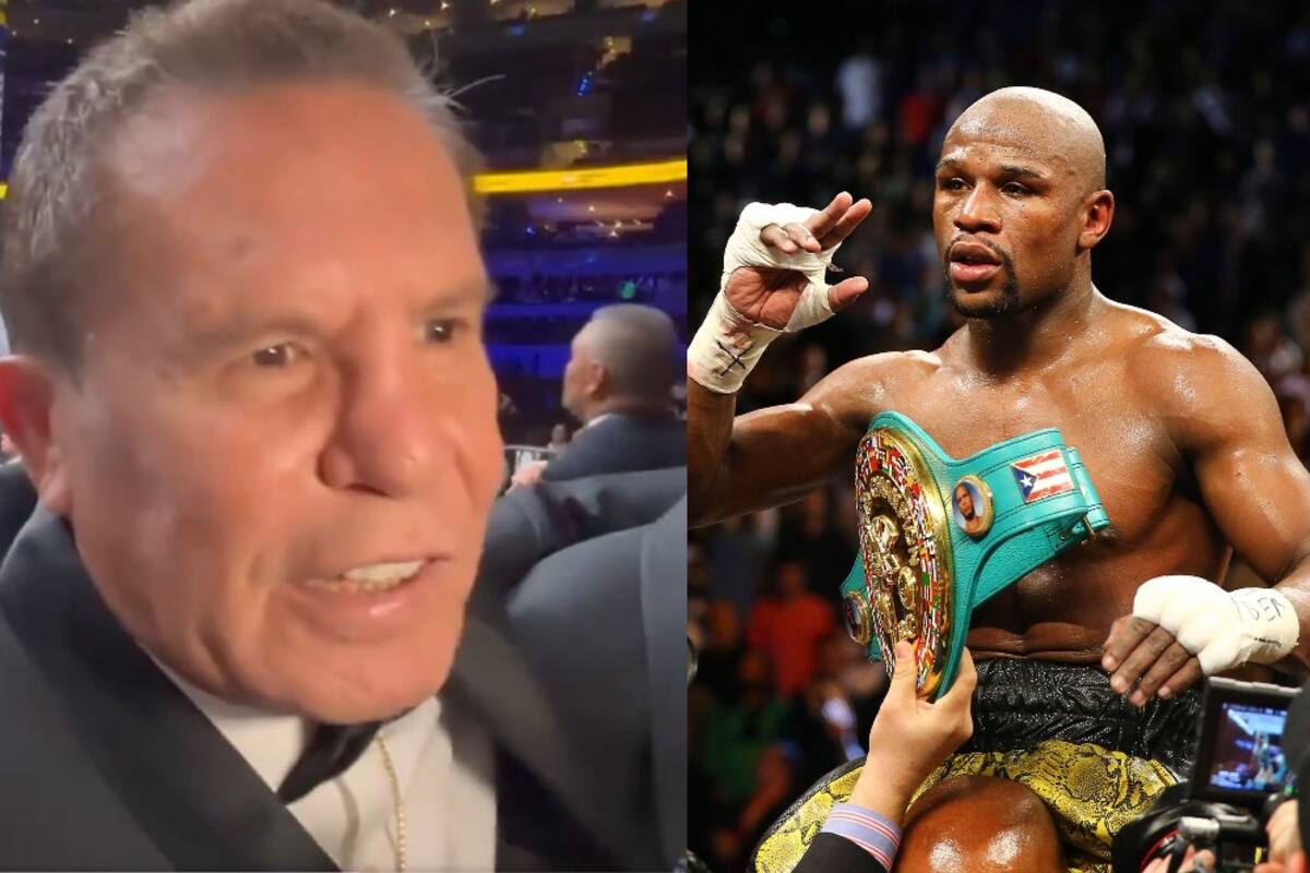 “Le hubiera puesto una ching...”, esto respondió Julio César Chávez a Floyd Mayweather Jr tras sus declaraciones