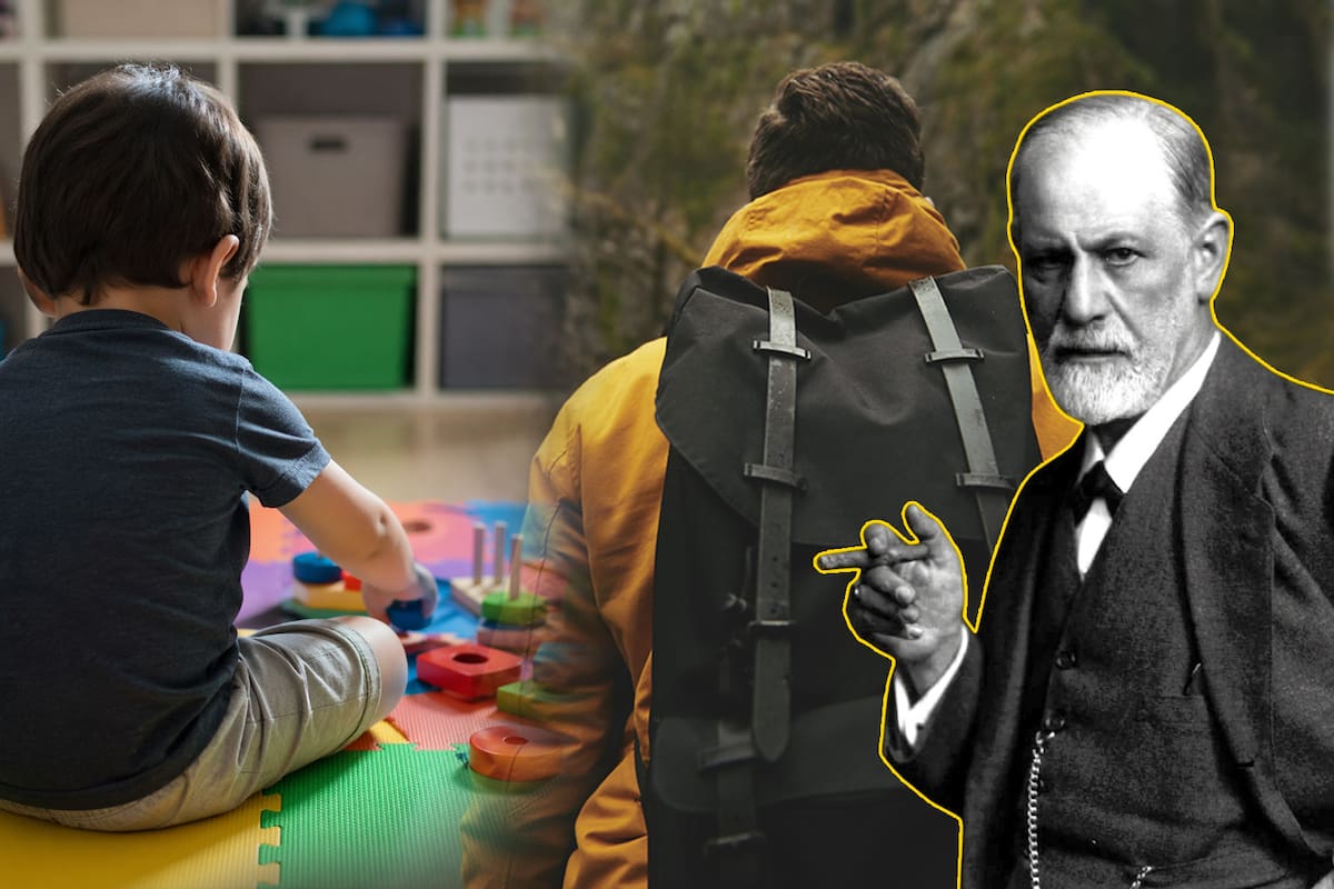 Las experiencias de la infancia moldean la personalidad adulta según Freud y el psicoanálisis