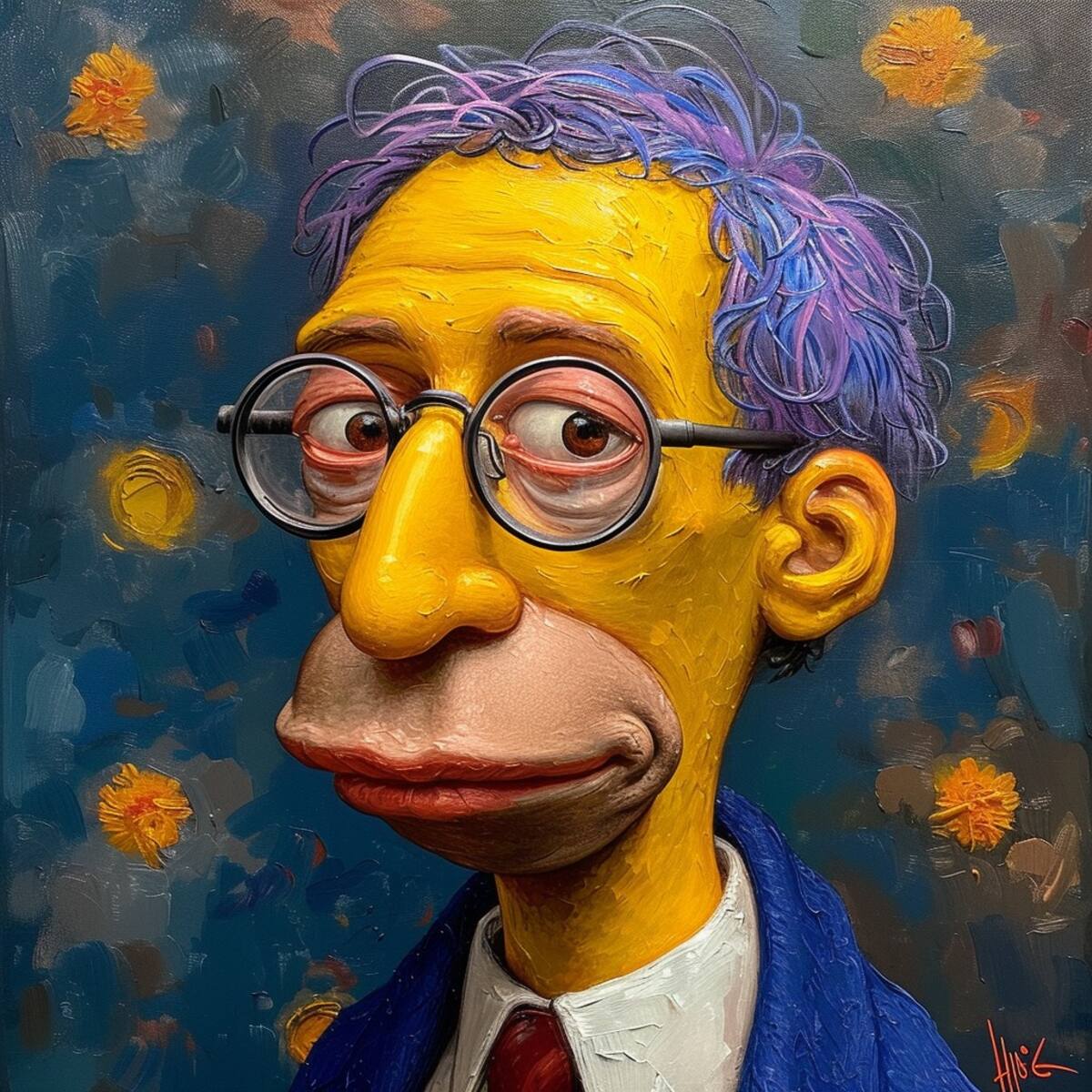 La sorprendente recreación de Milhouse por la IA muestra un personaje fiel a sus orígenes, pero con un toque de adultez y estilo.