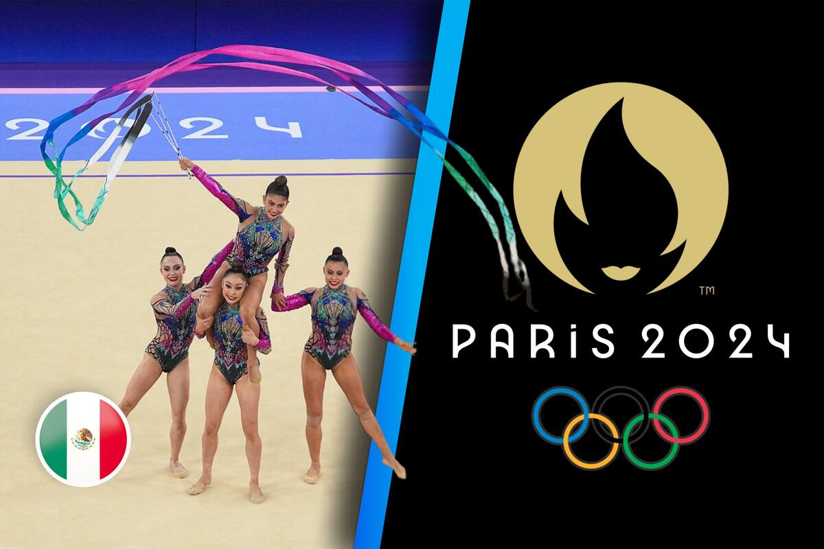 Debut y despedida para el equipo mexicano de gimnasia rítmica en París 2024