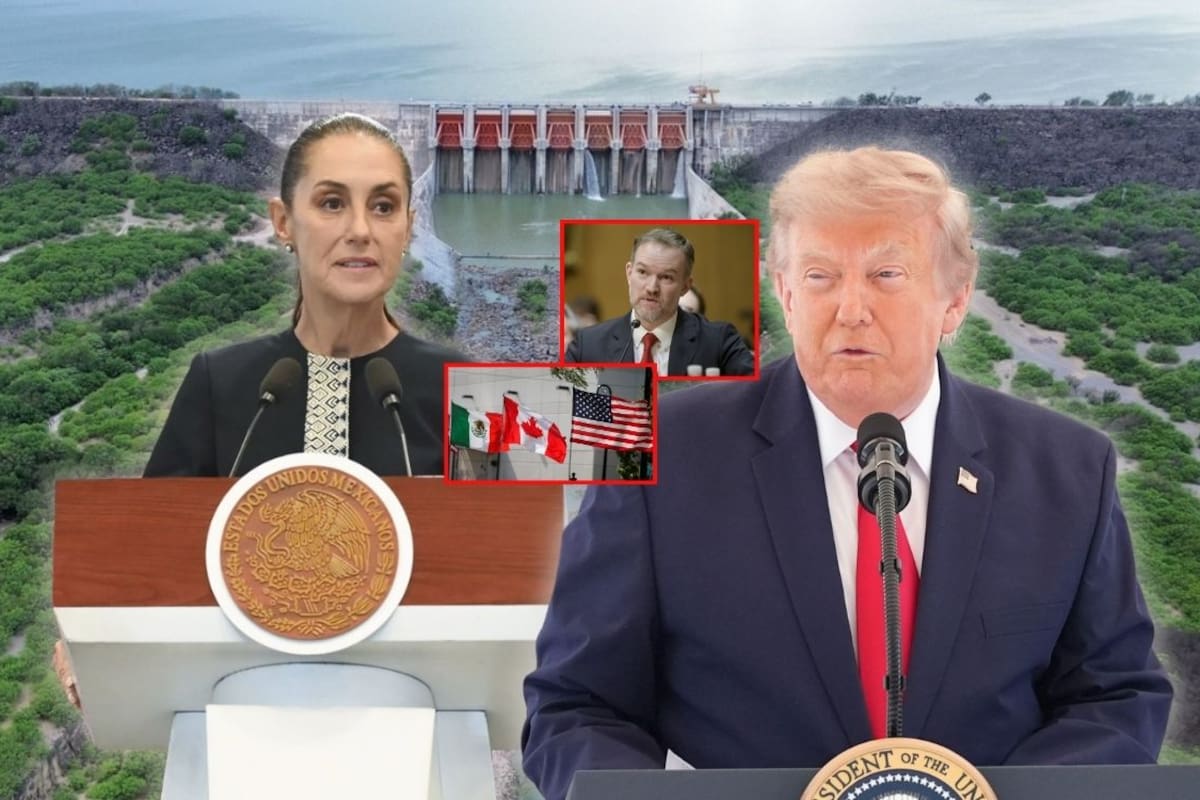 EEUU busca usar el T-MEC como palanca para presionar a México por la entrega de agua del Río Bravo tras un déficit superior a mil millones de metros cúbicos en 2025