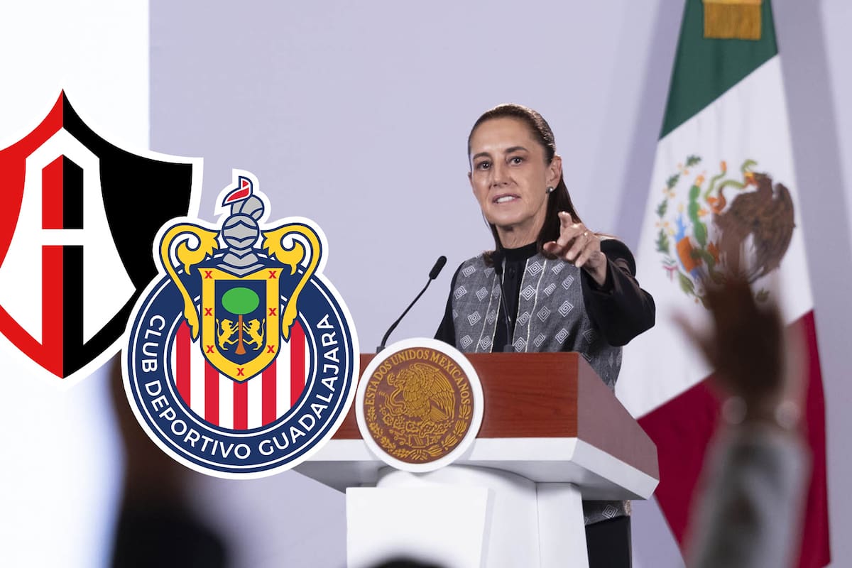 ¿Se suspende el Atlas vs Chivas por el huracán Simón? Esto anunció Claudia Sheinbaum